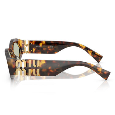 Miu Miu Sunglasses MU11W 14L50O Havana/Light Green Women 2