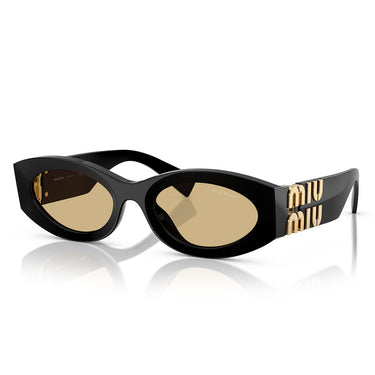 Miu Miu Sunglasses MU11W 16K10R Black/Yellow Women 1