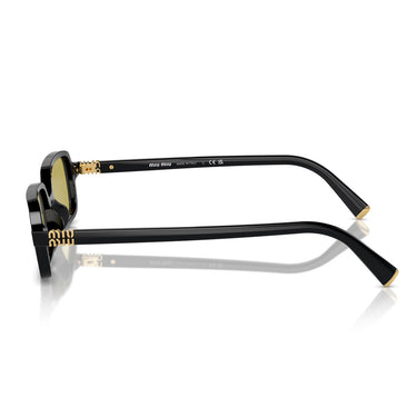 Miu Miu Okulary Przeciwsłoneczne MU11Z 16K07O Czarny-Zielony Oliwkowy Damskie 2