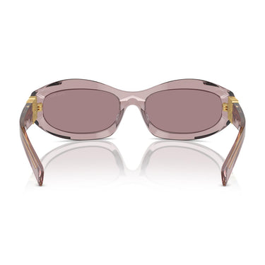 Miu Miu Occhiali da Sole MU14ZS 12W20I Viola Trasparente/Viola Chiaro Donna 3