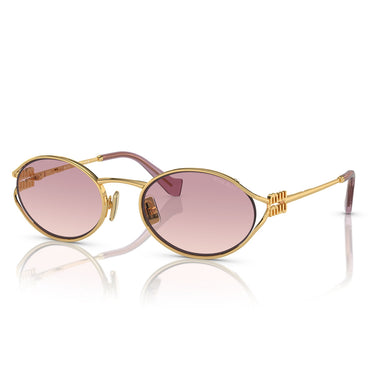 Miu Miu Sunglasses MU52Y 5AK06S Gold-Brown Gradient Women 1