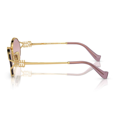 Miu Miu Sunglasses MU52Y 5AK06S Gold-Brown Gradient Women 2
