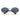Miu Miu Gafas de Sol MU52Y ZVF1V1 Oro/Azul Oscuro Mujer 4