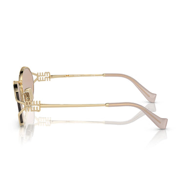Miu Miu Sunglasses MU52Y ZVN20F Gold/Pink Women