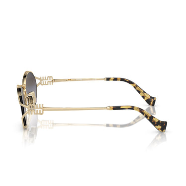 Miu Miu Sunglasses MU52Y ZVN5D1 Gold/Smoky Gray Women 3