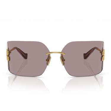 Miu Miu Gafas de Sol MU54YS 5AK06I Oro/Marrón Mujer