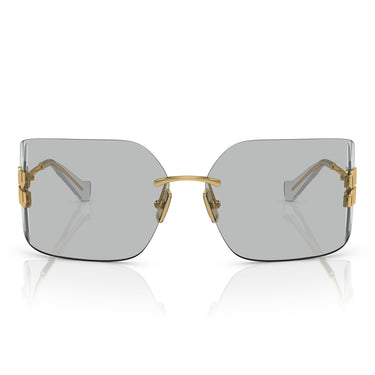 Miu Miu Sonnenbrille MU54YS 5AK30B Gold-Hellgrau Damen