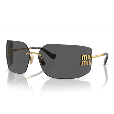 Miu Miu Sunglasses MU54YS 5AK5S0 Gold-Dark Gray Women 1