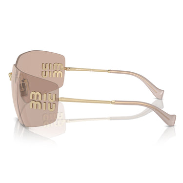 Miu Miu Sunglasses MU54YS ZVN20F Rose-Gold Mirrored Women 2