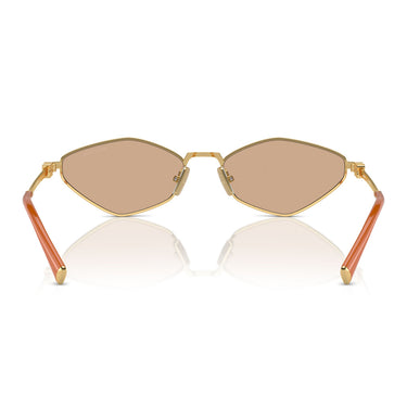 Miu Miu Okulary Przeciwsłoneczne MU56ZS 5AK40D Złoto-Pomarańczowy Gradient Damskie 3