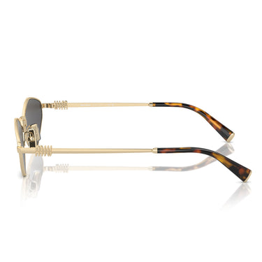 Miu Miu Okulary Przeciwsłoneczne MU56ZS ZVN5S0 Złoto-Szary Gradient Damskie 3