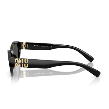 Miu Miu Okulary Przeciwsłoneczne MUA03S 16K08Z Czarny/Szary Damskie 3