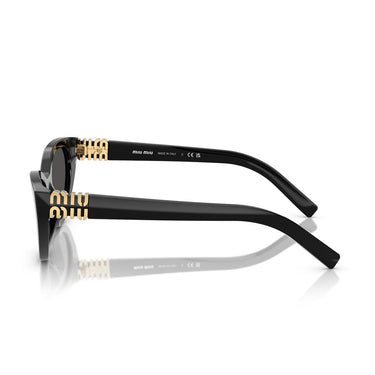 Miu Miu Sonnenbrille MUA04S 16K08Z Schwarz/Grau Damen 3