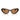 Miu Miu Sonnenbrille MUA04S 16K10I Schwarz/Braun Damen