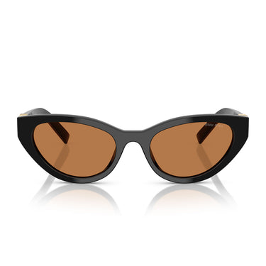Miu Miu Gafas de Sol MUA04S 16K10I Negro/Marrón Mujer