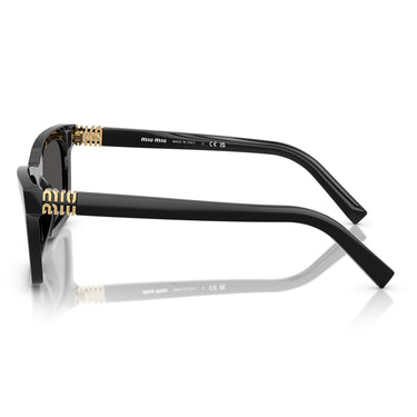Miu Miu Sunglasses MUA05S 16K08Z Black Gray Women 2