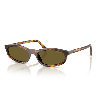 Miu Miu Okulary Przeciwsłoneczne MUA06S 14L09Z Brązowy Brązowy Damskie 1