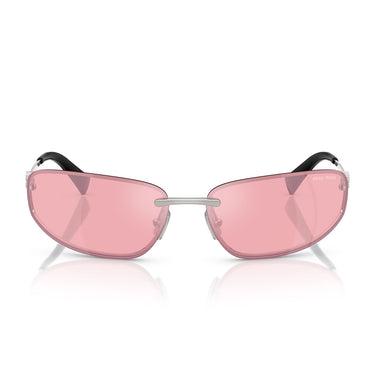 Miu Miu Occhiali da Sole MUA50S 1BC70J Argento/Rosa Specchiato Donna