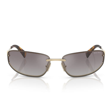Miu Miu Occhiali da Sole MUA50S ZVN30C Oro Pallido/Blu Sfumato Argento Donna