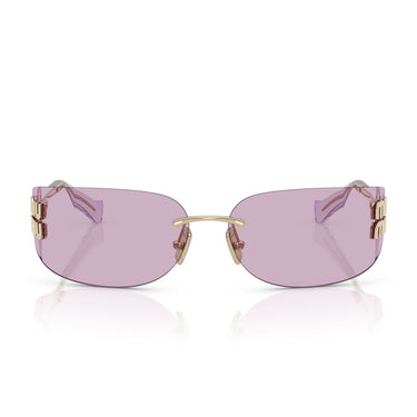 Miu Miu Occhiali da Sole MUA51S ZVN90O Oro/Rosa Donna