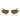 Miu Miu Okulary Przeciwsłoneczne MUA52S 26C09Z Złoto/Ciemny Brąz Damskie