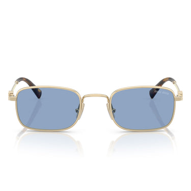 Miu Miu Okulary Przeciwsłoneczne MUA53S ZVN60O Złoto/Niebieski Damskie