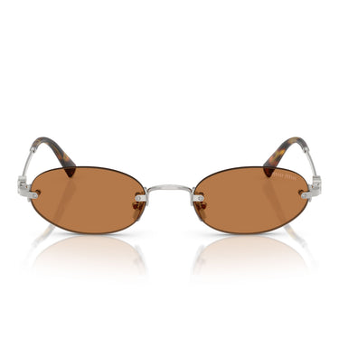 Miu Miu Occhiali da Sole MUA54S 1BC90Q Argento/Marrone Donna