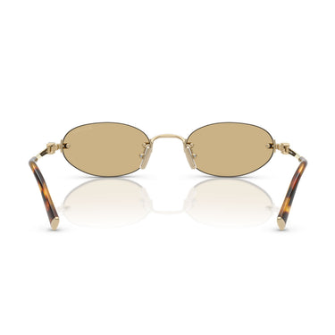 Miu Miu Sonnenbrille MUA54S ZVN10R Gold/Braun Verlauf Damen