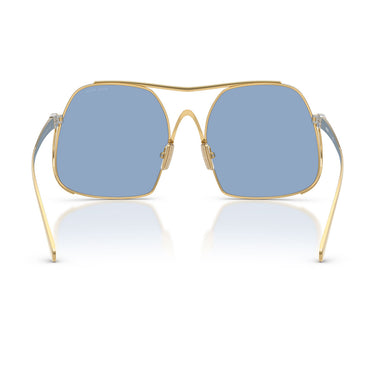 Miu Miu Okulary Przeciwsłoneczne MUA55S 5AK30U Złoto/Niebieski Damskie 3