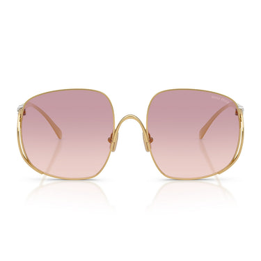 Miu Miu Gafas de Sol MUA57S 5AK40S Oro/Marrón Degradado Violeta Oscuro Mujer