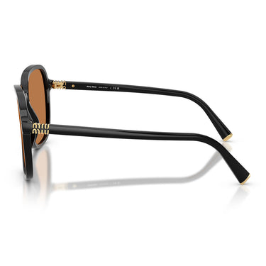 Miu Miu Sonnenbrille MUB01S 16K90Q Schwarz/Braun Damen 2