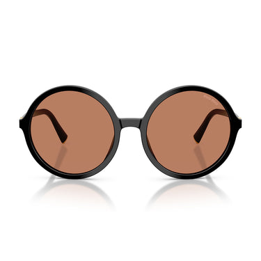 Miu Miu Occhiali da Sole MUB02S 16K90Q Nero Marrone Donna