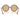 Miu Miu Gafas de Sol MUB02S 26E10R Tabaco Rayado Amarillo Mujer 4