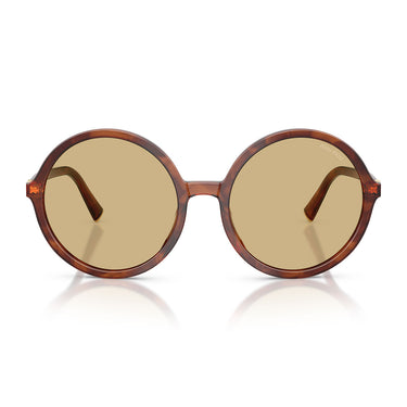 Miu Miu Gafas de Sol MUB02S 26E10R Tabacco Striato Giallo Mujer