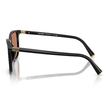 Miu Miu Sonnenbrille MUB03S 16K90Q Schwarz/Braun Damen 2