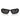Miu Miu Okulary Przeciwsłoneczne MUB04S 16K08Z Czarny/Ciemnoszary Damskie