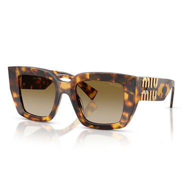 Miu Miu Sonnenbrille MUB05S 14L20U Braun Honig/Braun Verlauf Damen 2