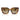 Miu Miu Sonnenbrille MUB05S 14L20U Braun Honig/Braun Verlauf Damen