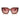 Miu Miu Okulary Przeciwsłoneczne MUB05S 26E50U Tabacco Striato Rosso Sfumato Damskie