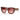 Miu Miu Gafas de Sol MUB05S 26E50U Tabaco Rayado Rojo Degradado Mujer 2