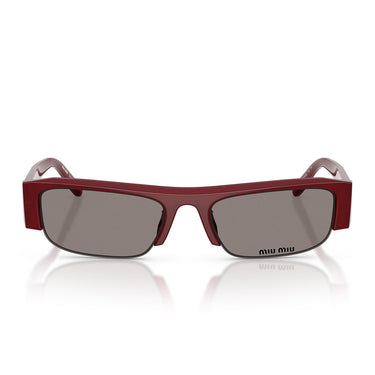 Miu Miu Okulary Przeciwsłoneczne MUB07S 21I80Q Burgund Opalino/Ciemny Szary Damskie