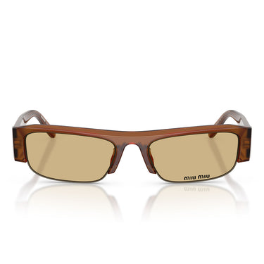 Miu Miu Occhiali da Sole MUB07S 22I10R Ambra Opalino/Giallo Donna