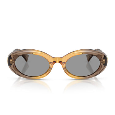 Miu Miu Occhiali da Sole MUB09S 24M50Q Beige/Grigio Donna