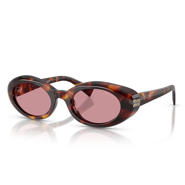 Miu Miu Occhiali da Sole MUB09S 27L50Y Marrone Rosa Donna 2