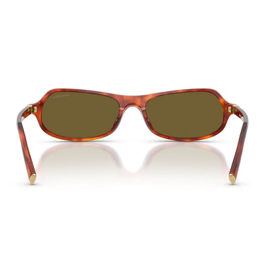 Miu Miu Occhiali da Sole MUB10SU 11P09Z Marrone Cognac/Marrone Scuro Donna 3