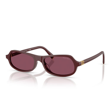 Miu Miu Occhiali da Sole MUB10SU 26L20Y Rosso Ciliegia/Violetto Scuro Donna 1