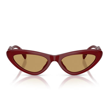 Miu Miu Occhiali da Sole MUB11SU 21I10Y Burgundy Opalino Marrone Donna