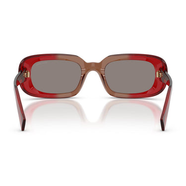 Miu Miu Occhiali da Sole MUB13S 23M80Q Bordeaux/Grigio Scuro Donna 3