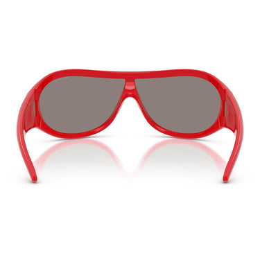 Miu Miu Occhiali da Sole MUB14SU 27N80Q Rosso/Grigio Scuro Donna 3