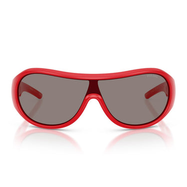 Miu Miu Occhiali da Sole MUB14SU 27N80Q Rosso/Grigio Scuro Donna
